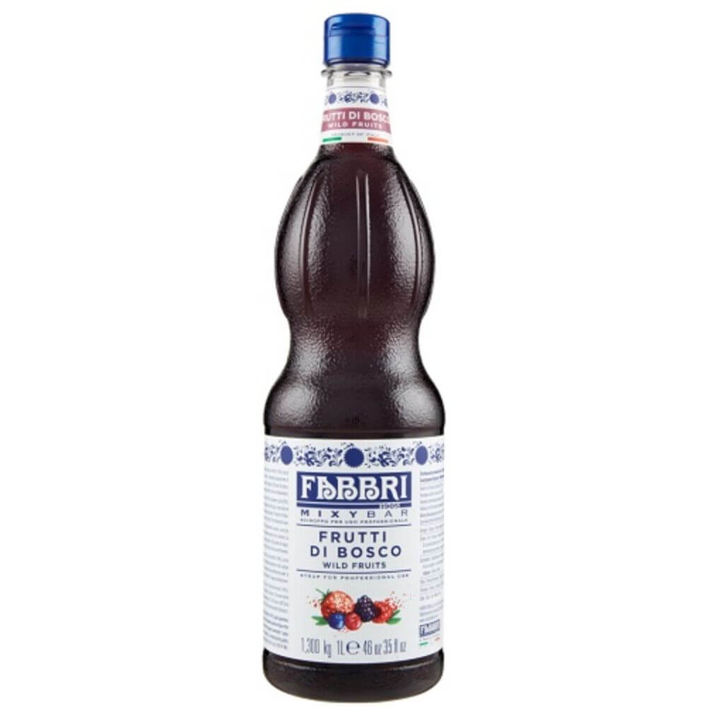 Sirop Fabbri Mixybar cu Fructe de Padure, 1 L