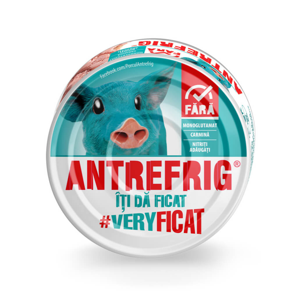 Pate din Ficat de Porc Antrefrig 100g, Fara E-uri