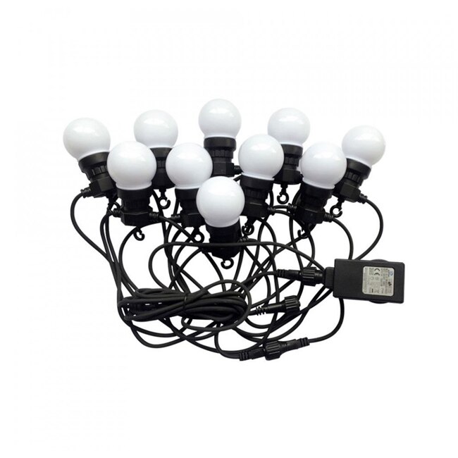 Ghirlanda luminoasa LED 7437, 10 x 0.5W, 6000K, lungime 5m