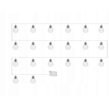 Ghirlanda luminoasa, Zola®, 20 de becuri, lumina calda, functioneaza cu baterii, 5.2 m Ghirlanda luminoasa, Zola®, 20 de becuri, lumina calda, functioneaza cu baterii, 5.2 m
