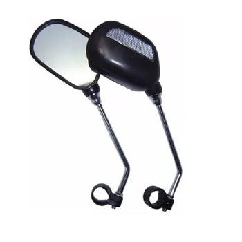 Set de 2 oglinzi retrovizoare pentru bicicleta, 360 grade, reflectorizante, Negru, BBL2826 Set de 2 oglinzi retrovizoare pentru bicicleta, 360 grade, reflectorizante, Negru, BBL2826