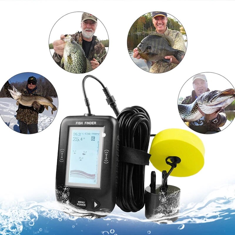 Jual Erchang XA02 Portable Sonar Fish Finder bluetooth Wireless