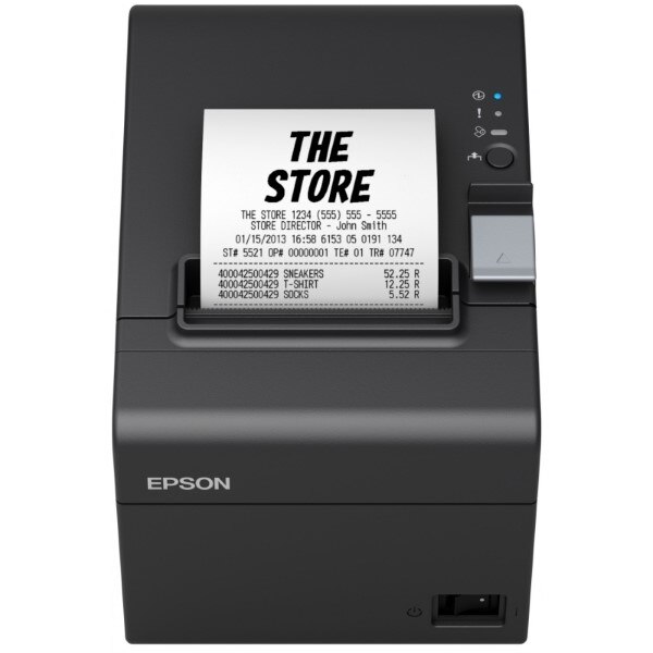 Imprimanta termica Epson TM-T20III, 250 mm/s, 203 ppp, Negru
