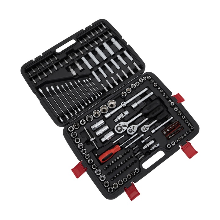 Set Trusa de chei Altai By Campion, 216 PCS, Chrome Vanadium si Valiza pentru transport