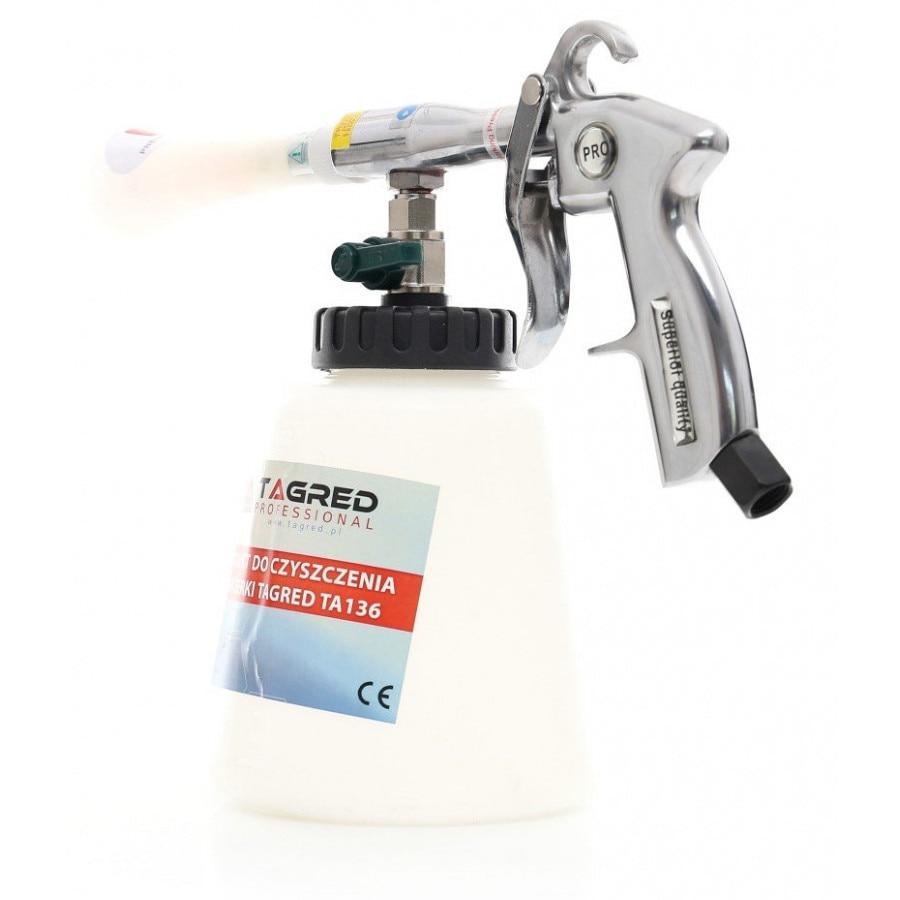 Pistol pneumatic tornador pentru spalare tapiserie TA136 TAGRED