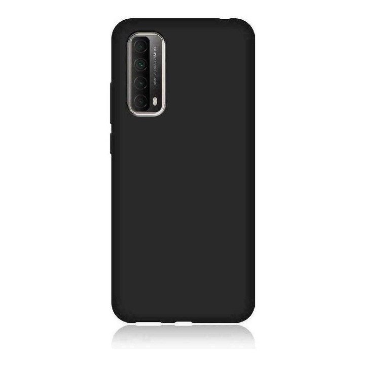 Силиконов Кейс за Huawei P Smart 2021, Матов, Черен