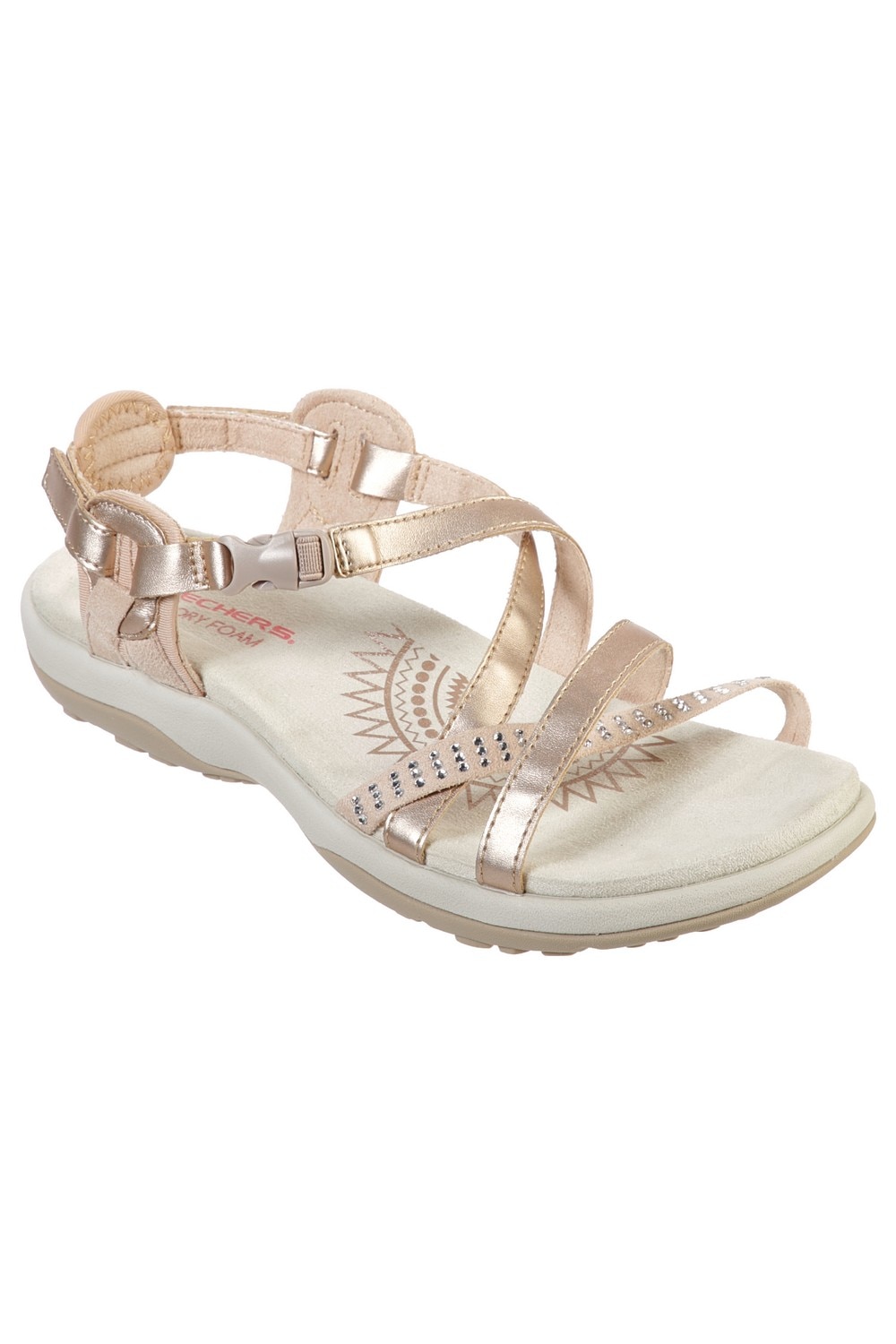 Sandale Reggae Slim Festivity, Auriu