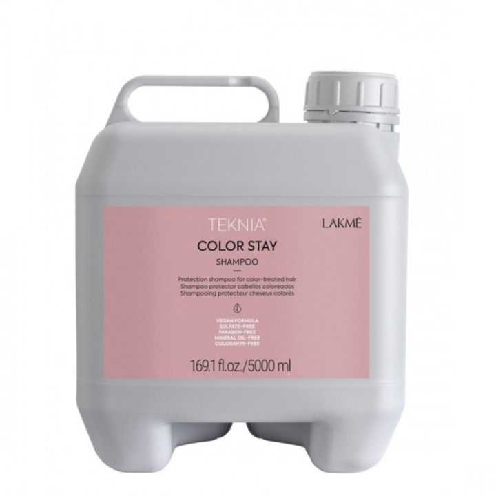 Színvédő sampon, Lakme Teknia Color Stay Sulfate Free, 5000 ml