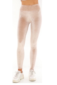 Colanti modelatori Livia din catifea, Crem Colanti modelatori Livia din catifea, Crem