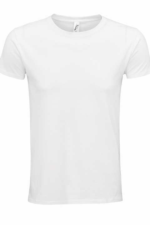 Tricou bumbac organic, barbati, Sol's, alb, XL