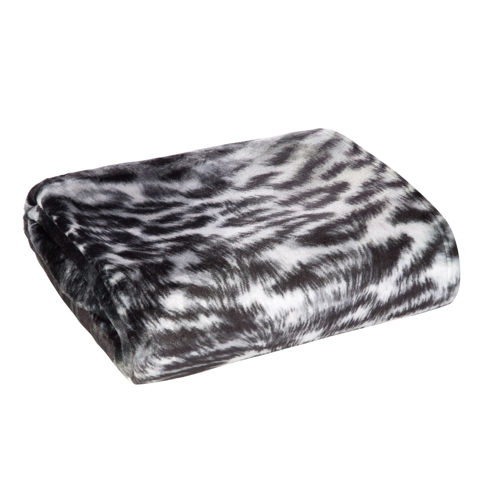 Cuvertura de pat Pamela, 150x200, Eurofirany, Culoare Negru/Gri