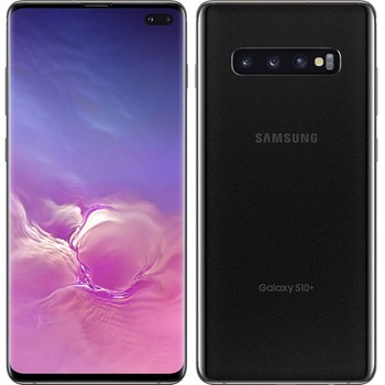 Telefon mobil Samsung Galaxy S10 + G975FD, Dual SIM, 128GB, 8GB RAM, 4G, Negru Telefon mobil Samsung Galaxy S10 + G975FD, Dual SIM, 128GB, 8GB RAM, 4G, Negru
