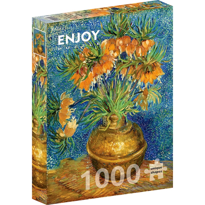 Enjoy Puzzle, Vincent Van Gogh, Birodalmi fritillárisok rézvázában, 1000 db