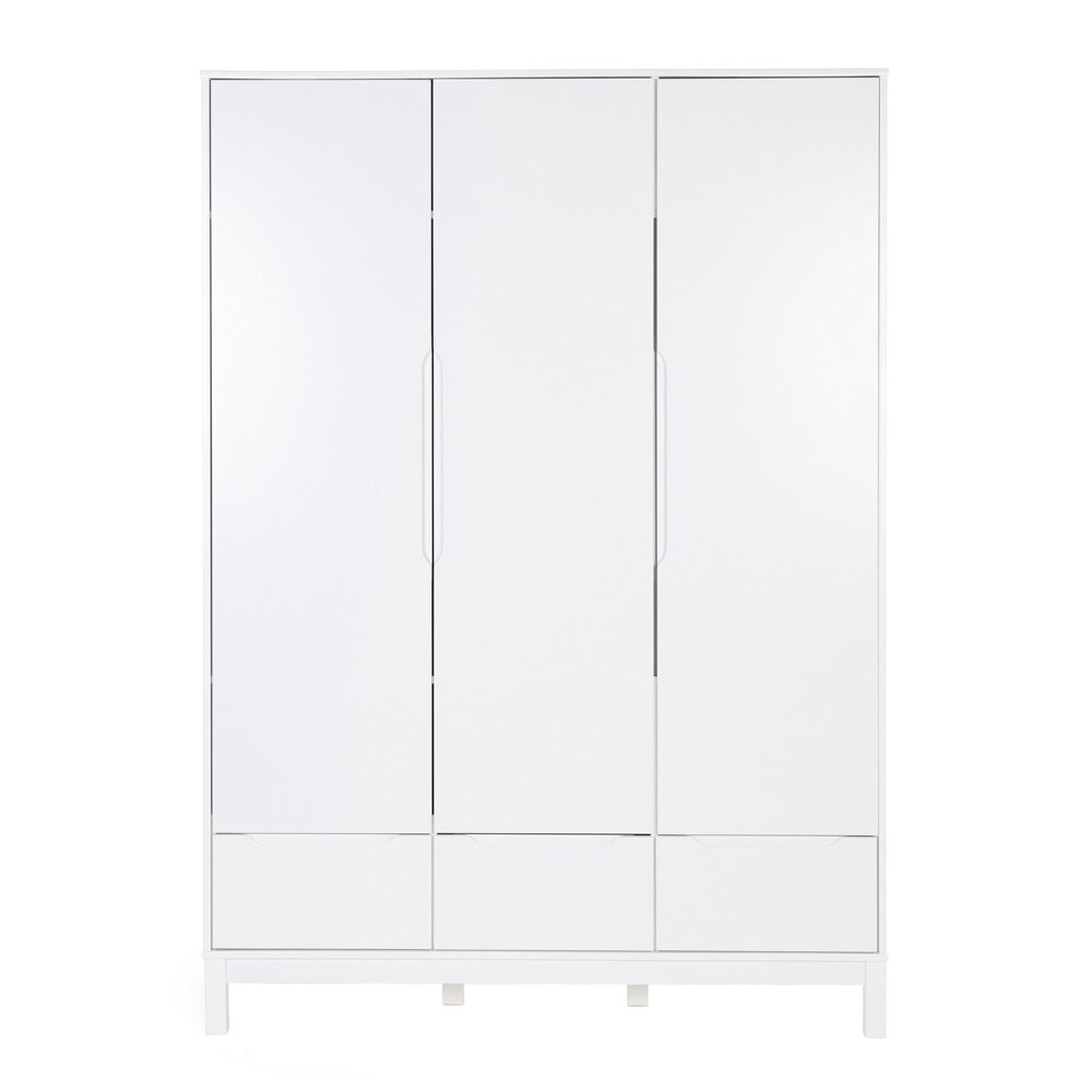 Dulap Childhome Jota 135x45x190 cm, MDF Alb