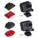 Sistem de prindere PU09 PULUZ cu adeziv 3M pentru GoPro, Xiaoyi si alte camere video sport, Negru