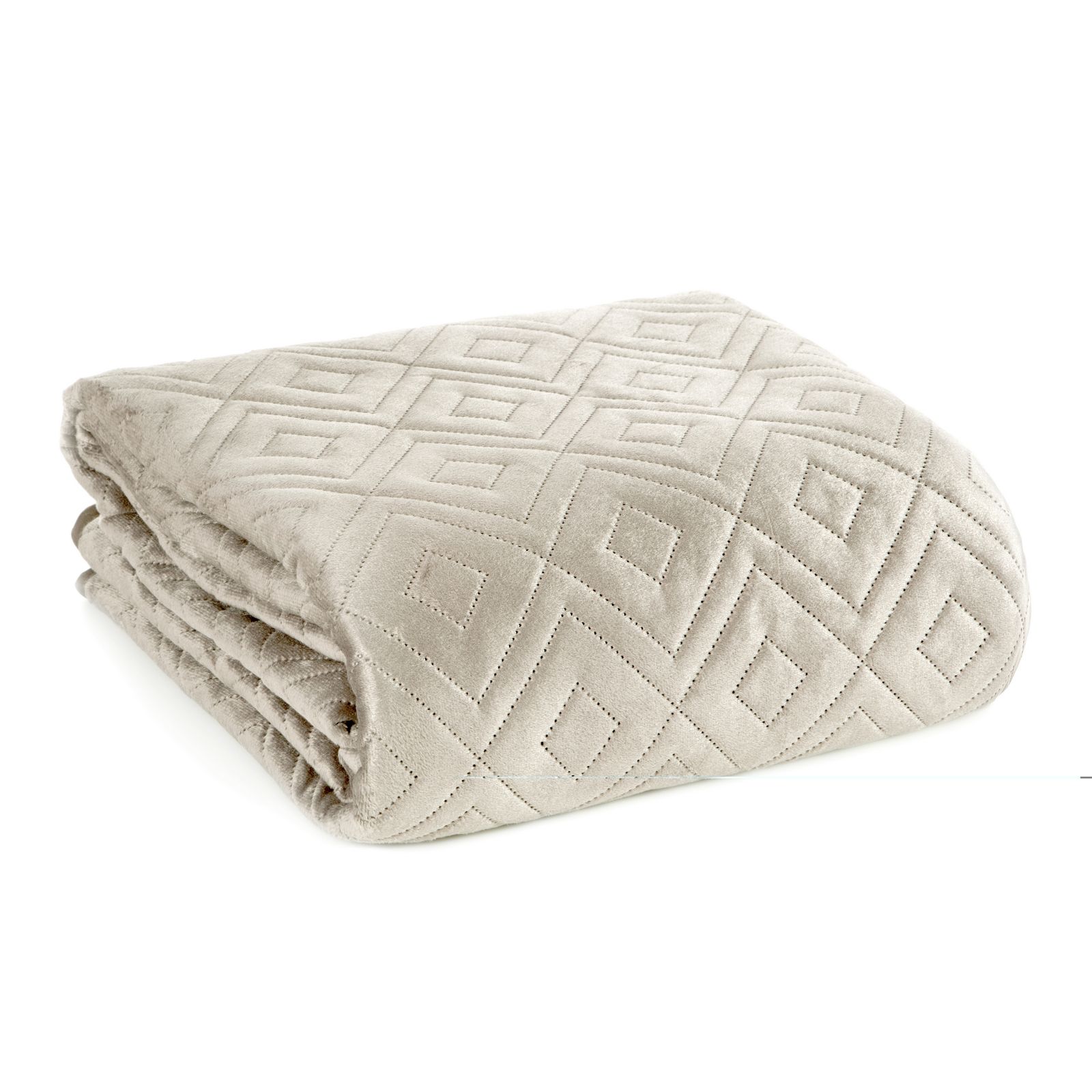 Cuvertura de Pat decorativa, Eurofirany, 220x240, ARIEL-3, Crem