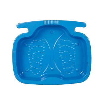 Cadita de piscina pentru clatirea picioarelor, bazin igienizare 56x40, albastru Cadita de piscina pentru clatirea picioarelor, bazin igienizare 56x40, albastru