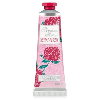 Crema de maini L'Occitane Pivoine Flora, 30 ml Crema de maini L'Occitane Pivoine Flora, 30 ml