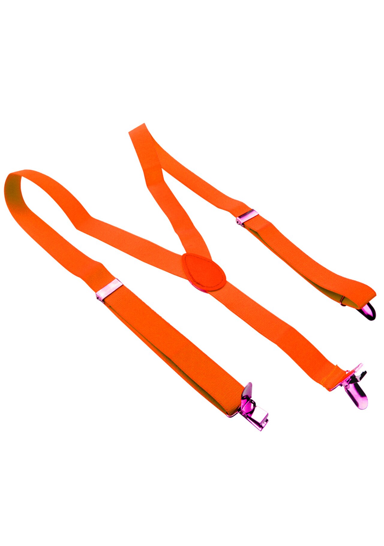 Bretele cu efect fluorescent, ProCart®, nuanta portocalie