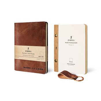 Set Agenda Din Piele Maro, Zuriell Starter A6, Personalizata, Reutilizabila, 1 Rezerva, 1 Breloc - Velin Set Agenda Din Piele Maro, Zuriell Starter A6, Personalizata, Reutilizabila, 1 Rezerva, 1 Breloc - Velin