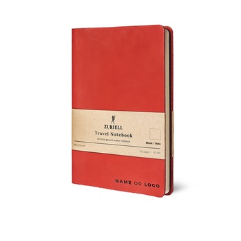 Agenda Din Piele Rosie, Zuriell Travel A5, Personalizata, Reutilizabila - Velin Agenda Din Piele Rosie, Zuriell Travel A5, Personalizata, Reutilizabila - Velin