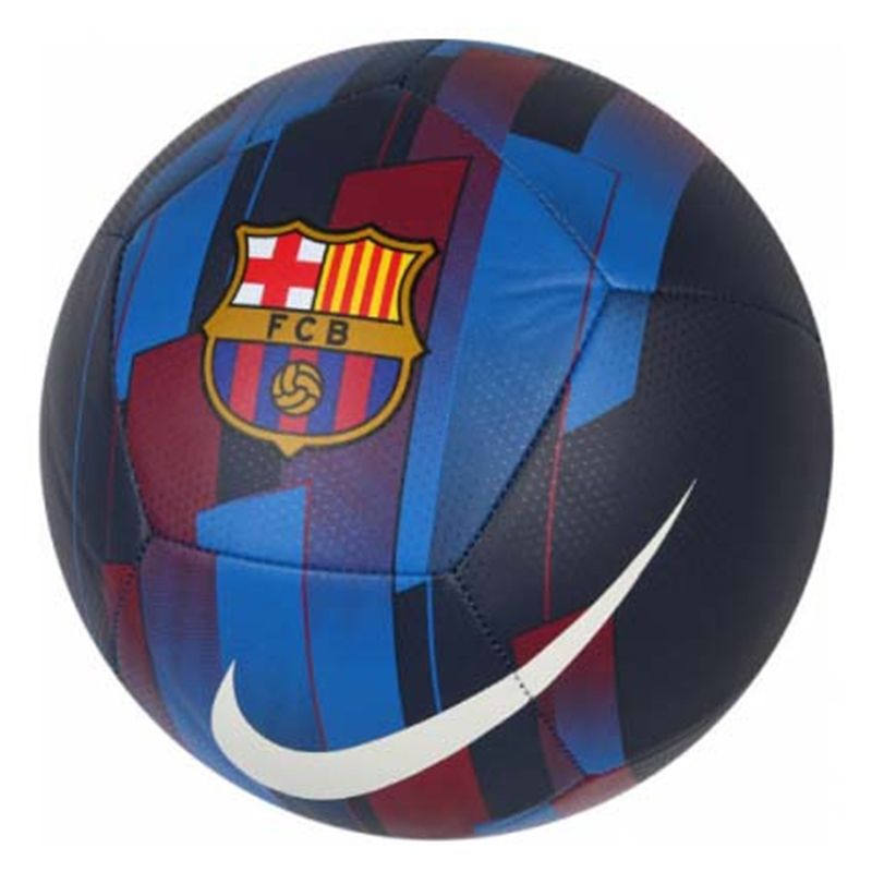 Minge de fotbal Nike pitch, Barcelona, 5, Albastru inchis