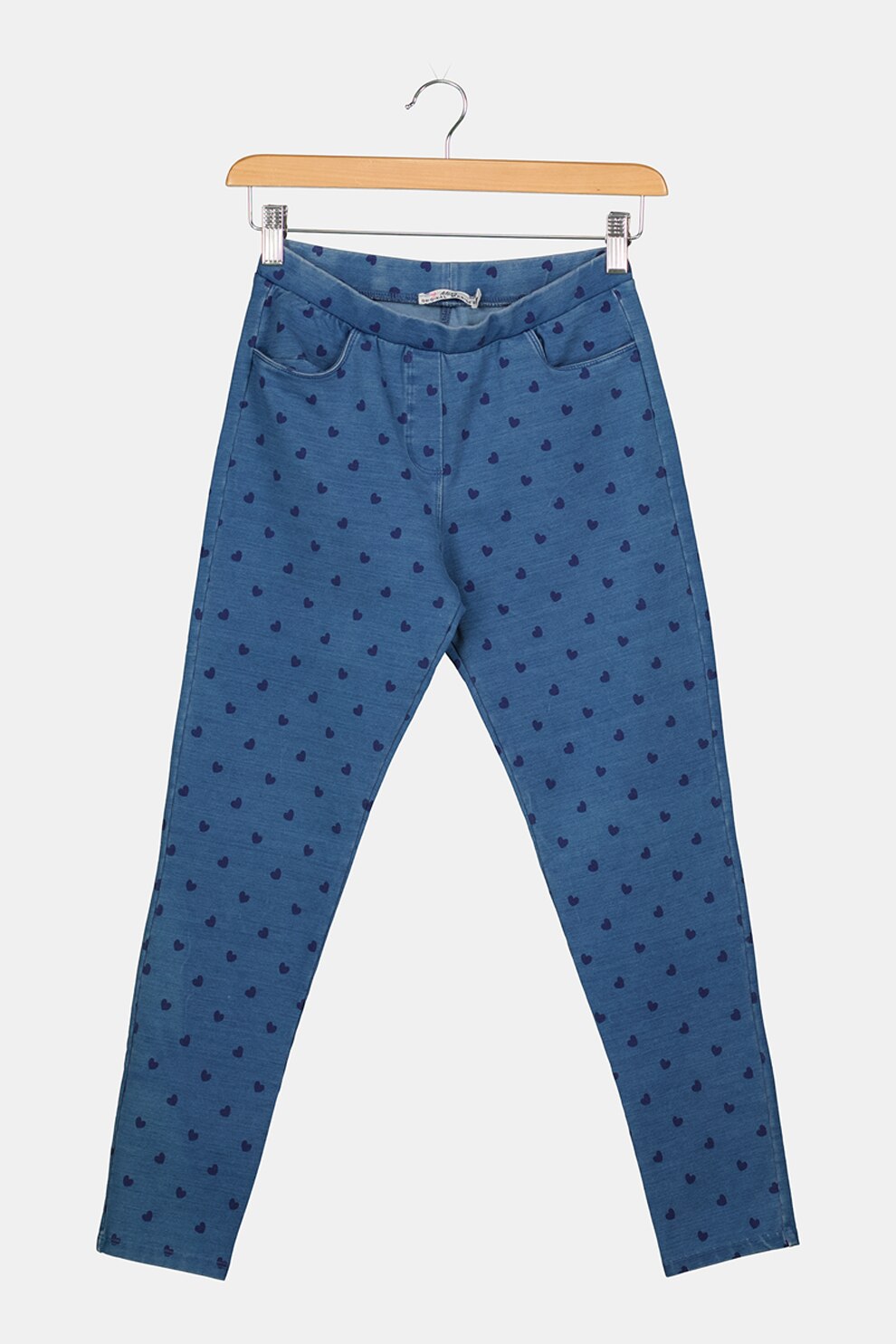 Original Marines, Colanti cu imprimeu si buzunare, Albastru prafuit, 140 CM