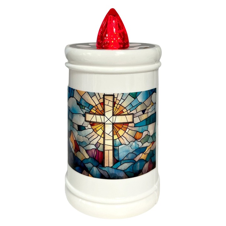 Candela electronica CE 70 Alb