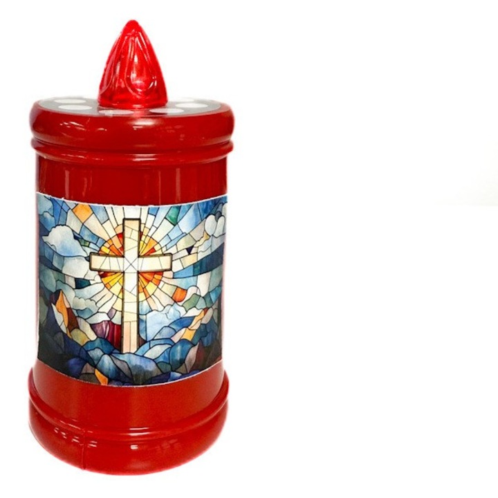 Candela electronica CE 70 Rosu