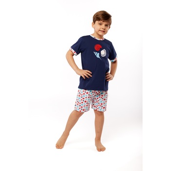 Pijamale baieti PCV06, multicolor 76 , Uniconf, 10/12 ani Pijamale baieti PCV06, multicolor 76 , Uniconf, 10/12 ani