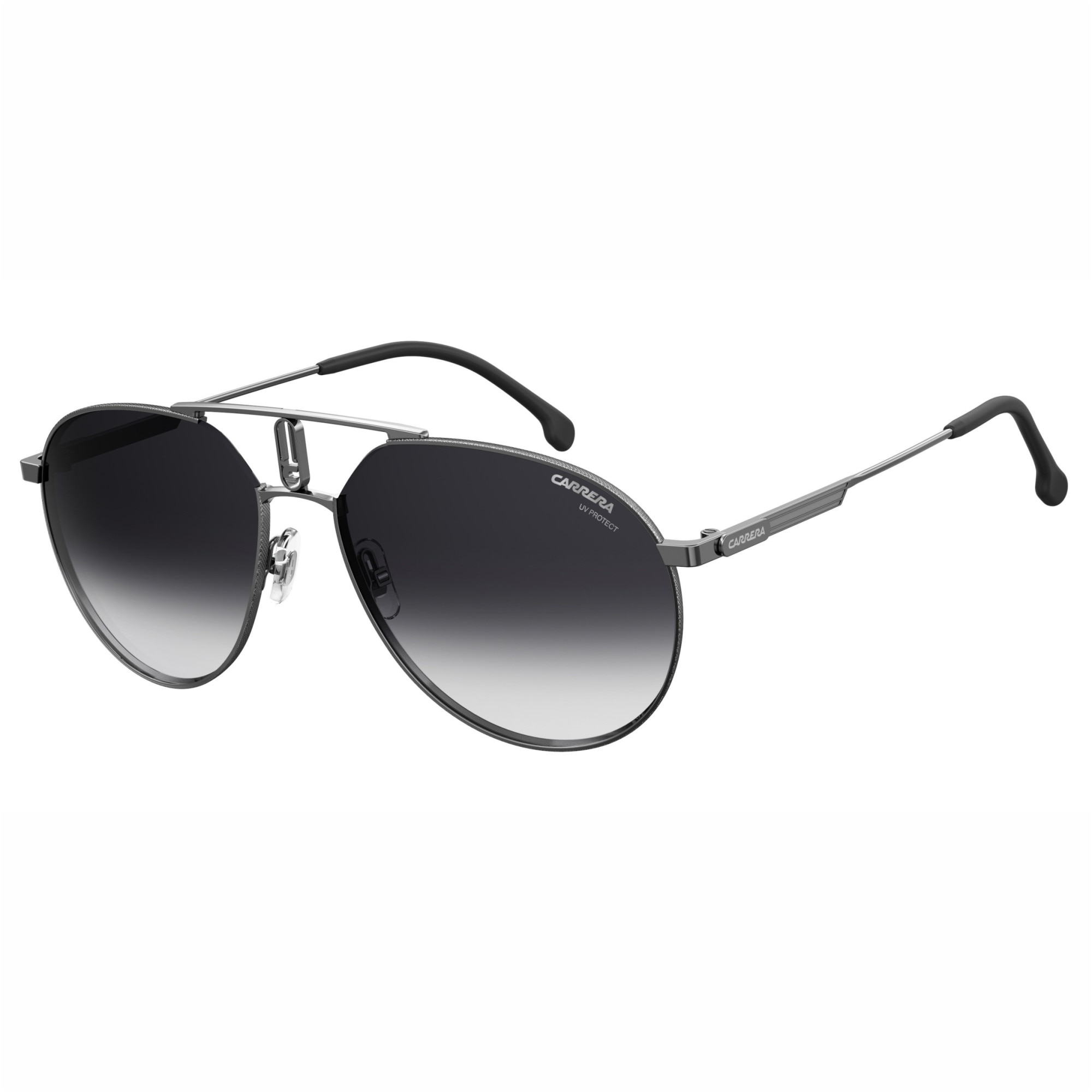 Ochelari de soare barbati Carrera Aviator Dark Ruthenium/Grey Degrade 1025/S KJ1/90