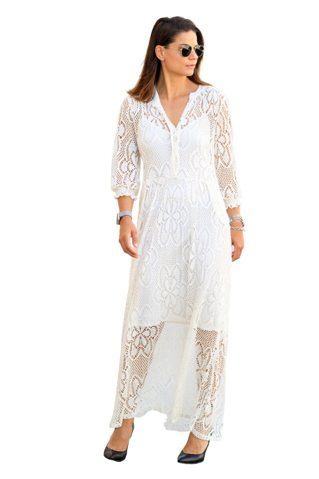 Rochie lunga, Giorgal, Fericire, dantelata