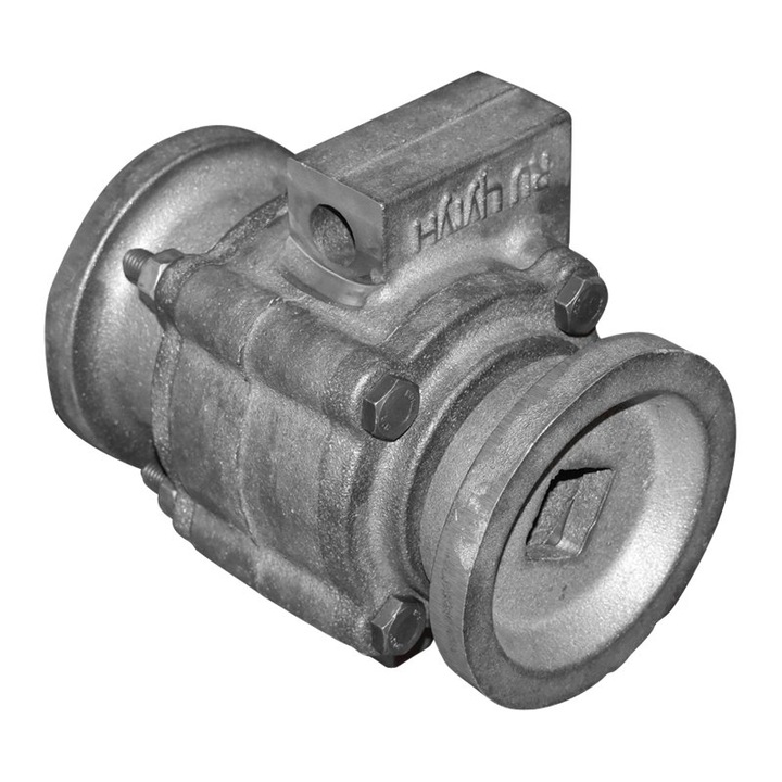 Lagar disc GD 3,2 asamblat cu rulmenti 32011 si semimosoare - patrat de 30,5