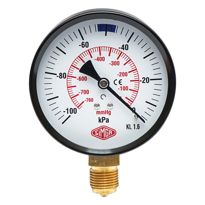 Manometru vacuum fi 100mm pentru aparat de muls vaci Breckner Germany