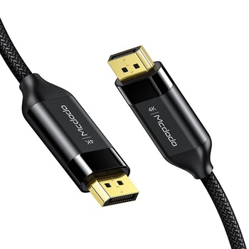 Cablu Mcdodo DP la DP HDR negru 2m CA-8140 Cablu Mcdodo DP la DP HDR negru 2m CA-8140