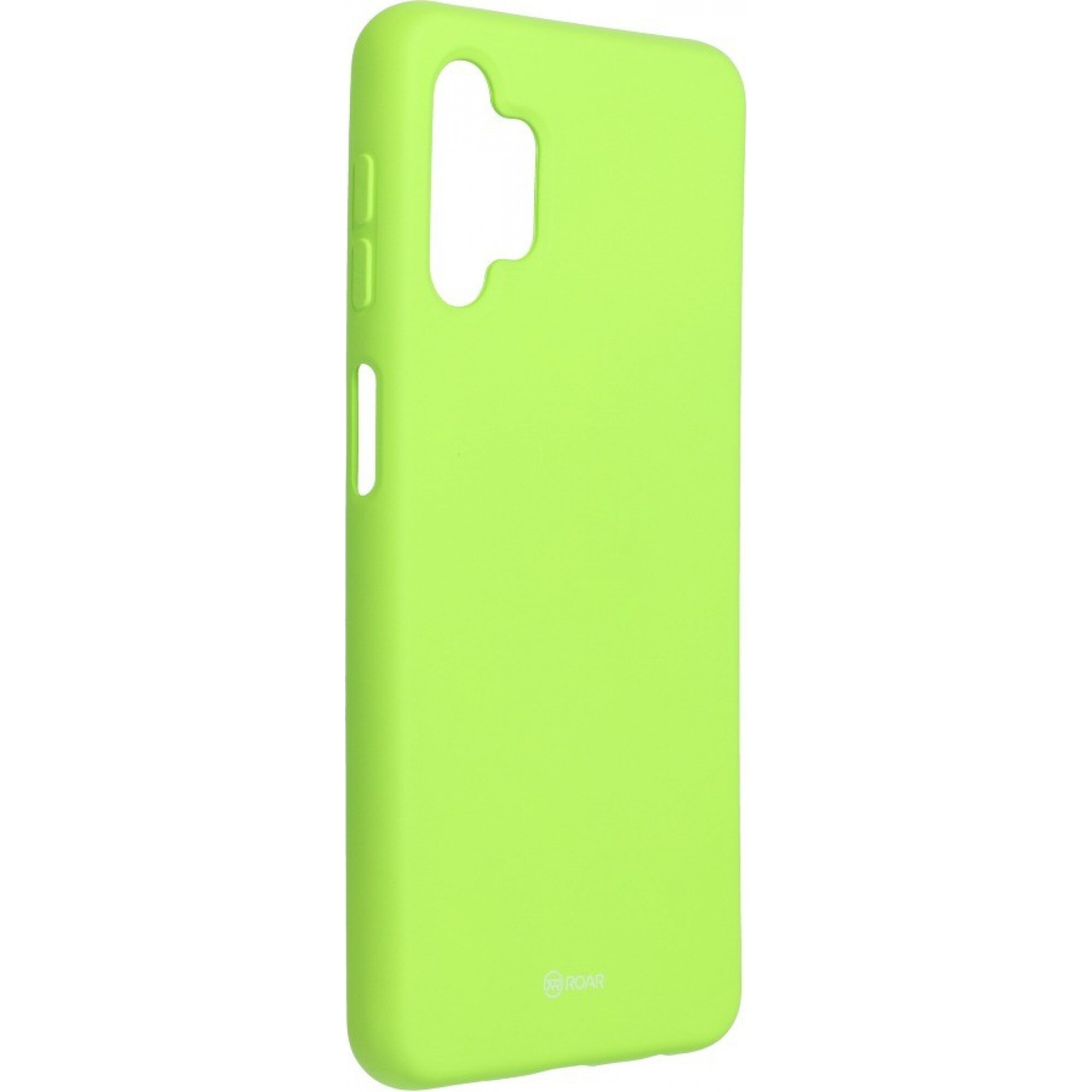 Husa compatibila cu Samsung A32 5G, silicon, cu interior de catifea, Verde