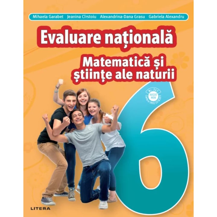 Matematica si stiinte ale naturii. Teste pentru evaluarea nationala. Clasa a VI-a