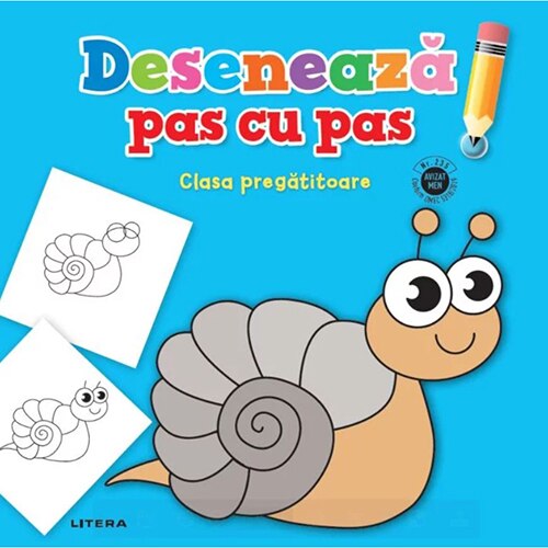 Deseneaza pas cu pas. Clasa pregatitoare