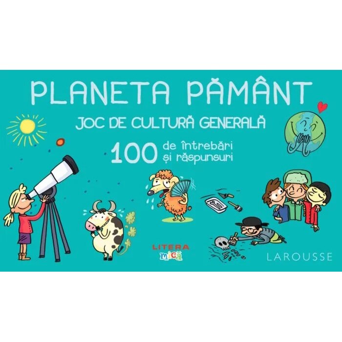 Planeta pamant. Joc de cultura generala. 100 de intrebari si raspunsuri