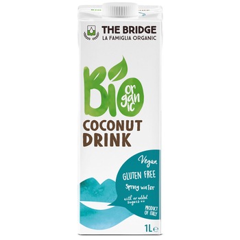 Bautura ecologica din cocos The Bridge, 1l Bautura ecologica din cocos The Bridge, 1l
