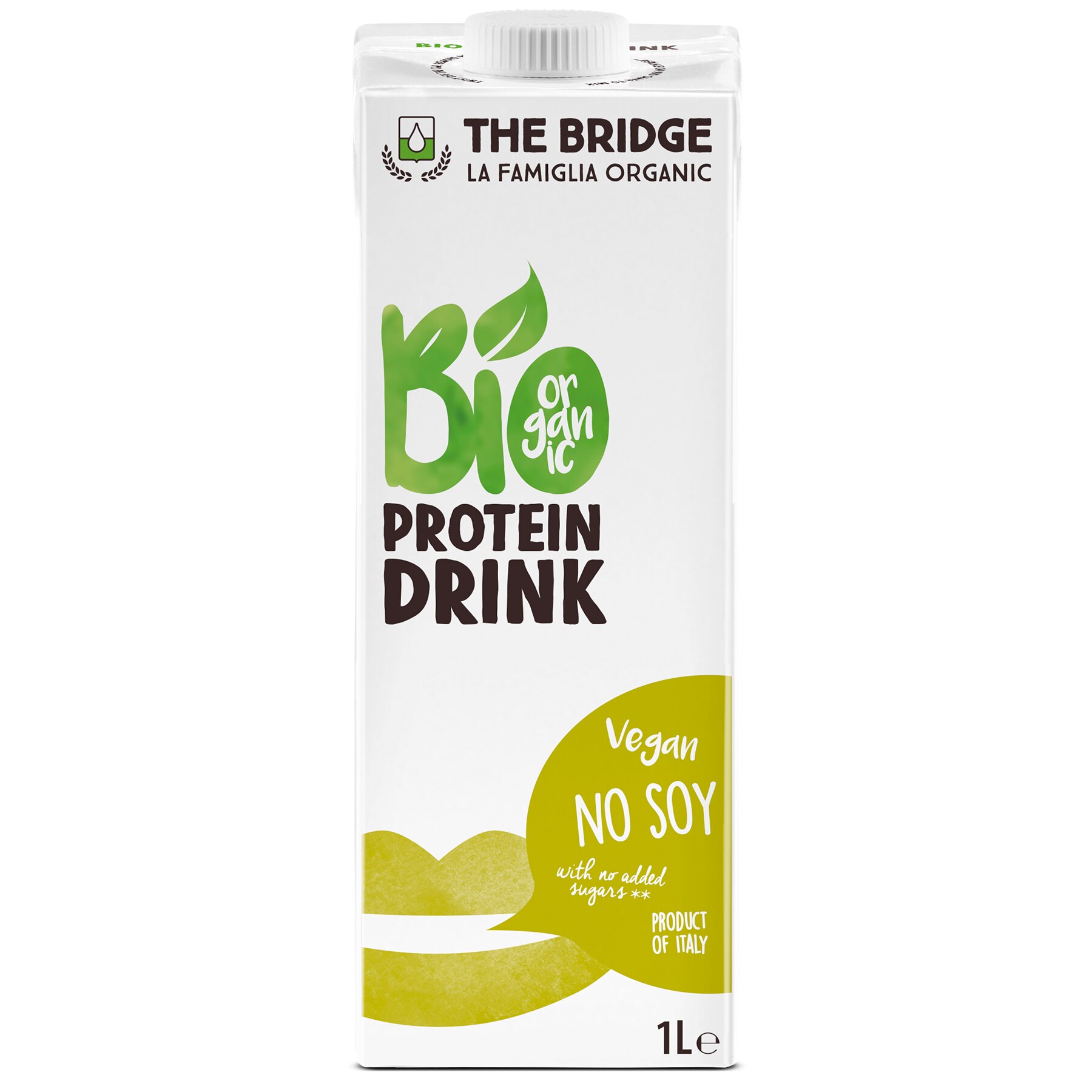 Bautura ecologica proteica din naut The Bridge, 1l