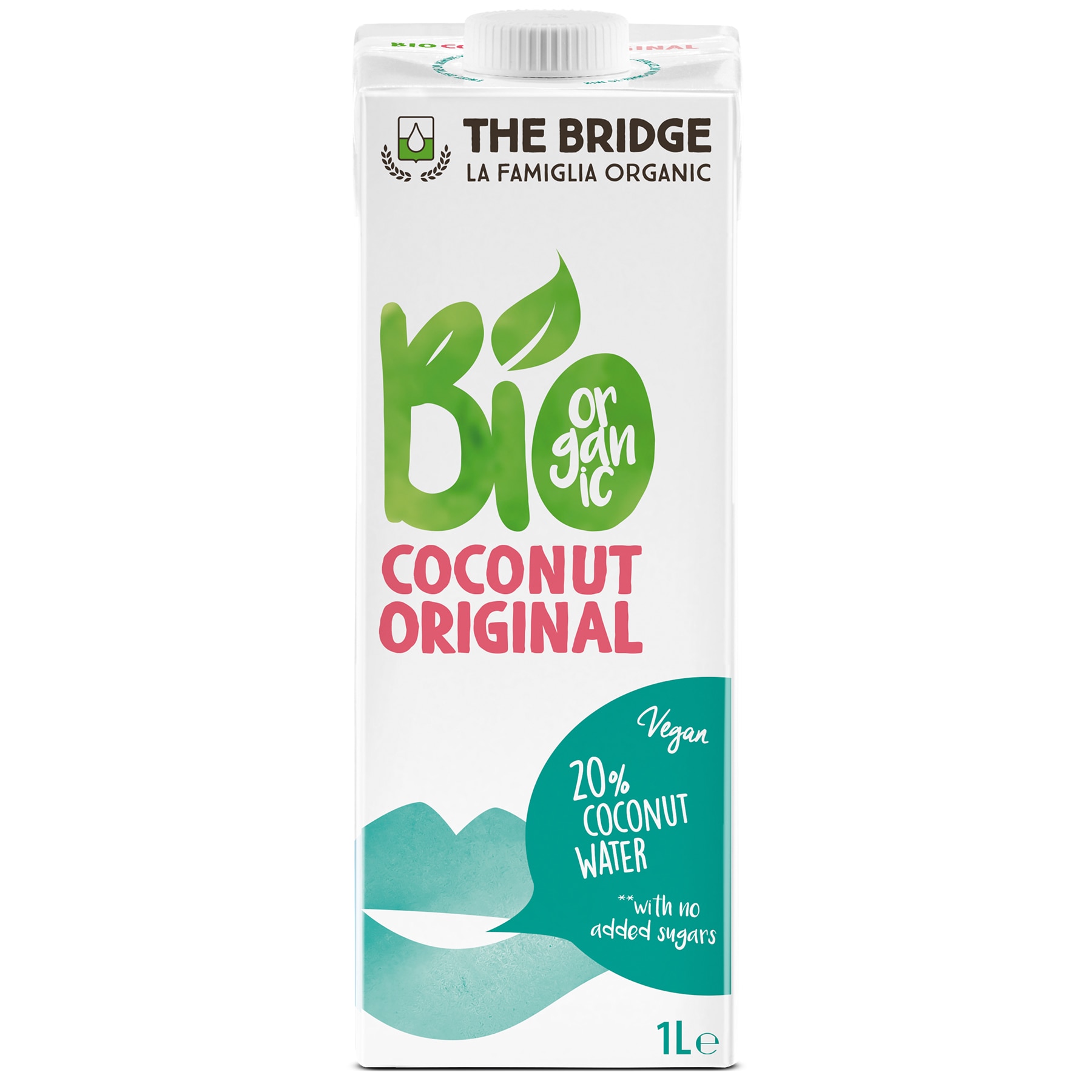 Bautura ecologica din cocos original The Bridge, 1l