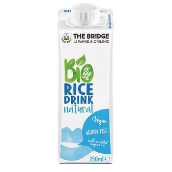 Bautura ecologica din orez The Bridge, 250ml Bautura ecologica din orez The Bridge, 250ml