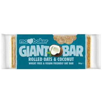 Baton din ovaz cu cocos Ma Baker, 90g Baton din ovaz cu cocos Ma Baker, 90g