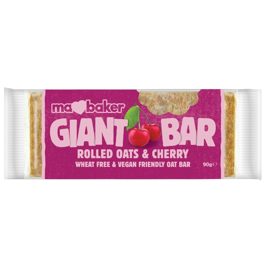 Baton din ovaz cu cirese Ma Baker, 90g