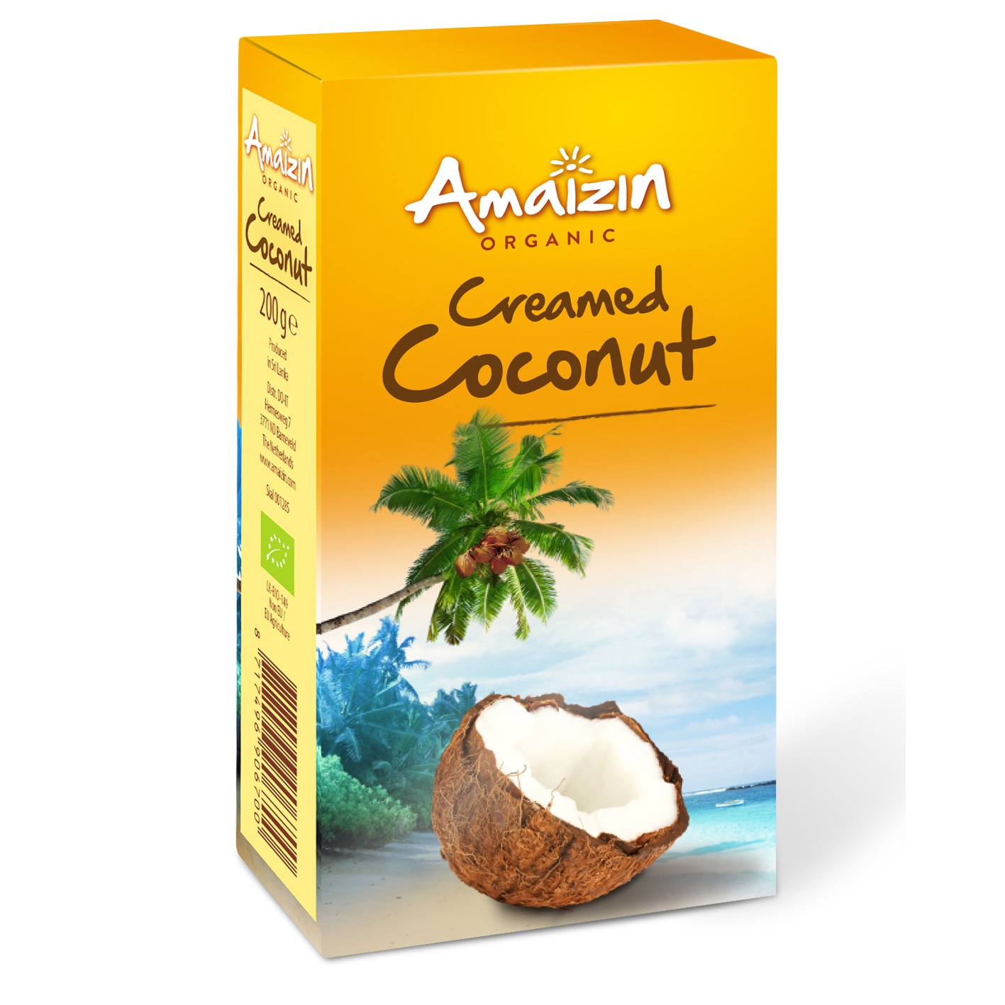 Crema ecologica din cocos Amaizin, 200g