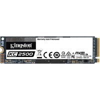 Solid-State Drive (SSD) Kingston KC2500, 2TB, NVMe PCIe Gen 3.0, M.2