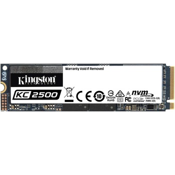 Solid-State Drive (SSD) Kingston KC2500, 2TB, NVMe™ PCIe Gen 3.0, M.2 Solid-State Drive (SSD) Kingston KC2500, 2TB, NVMe™ PCIe Gen 3.0, M.2