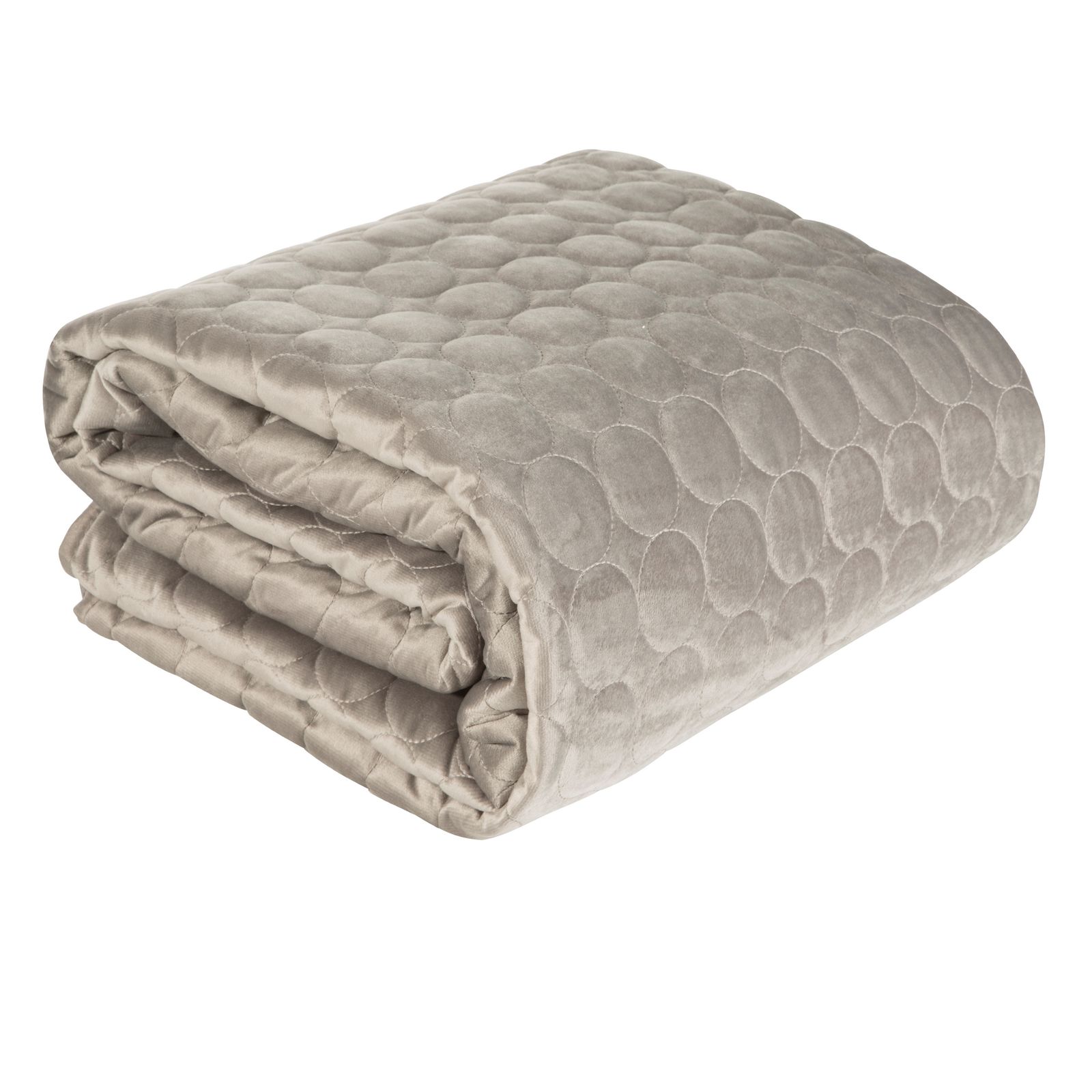 Cuvertura de Pat decorativa, Eurofirany, 170x210, LILIAN, Gri