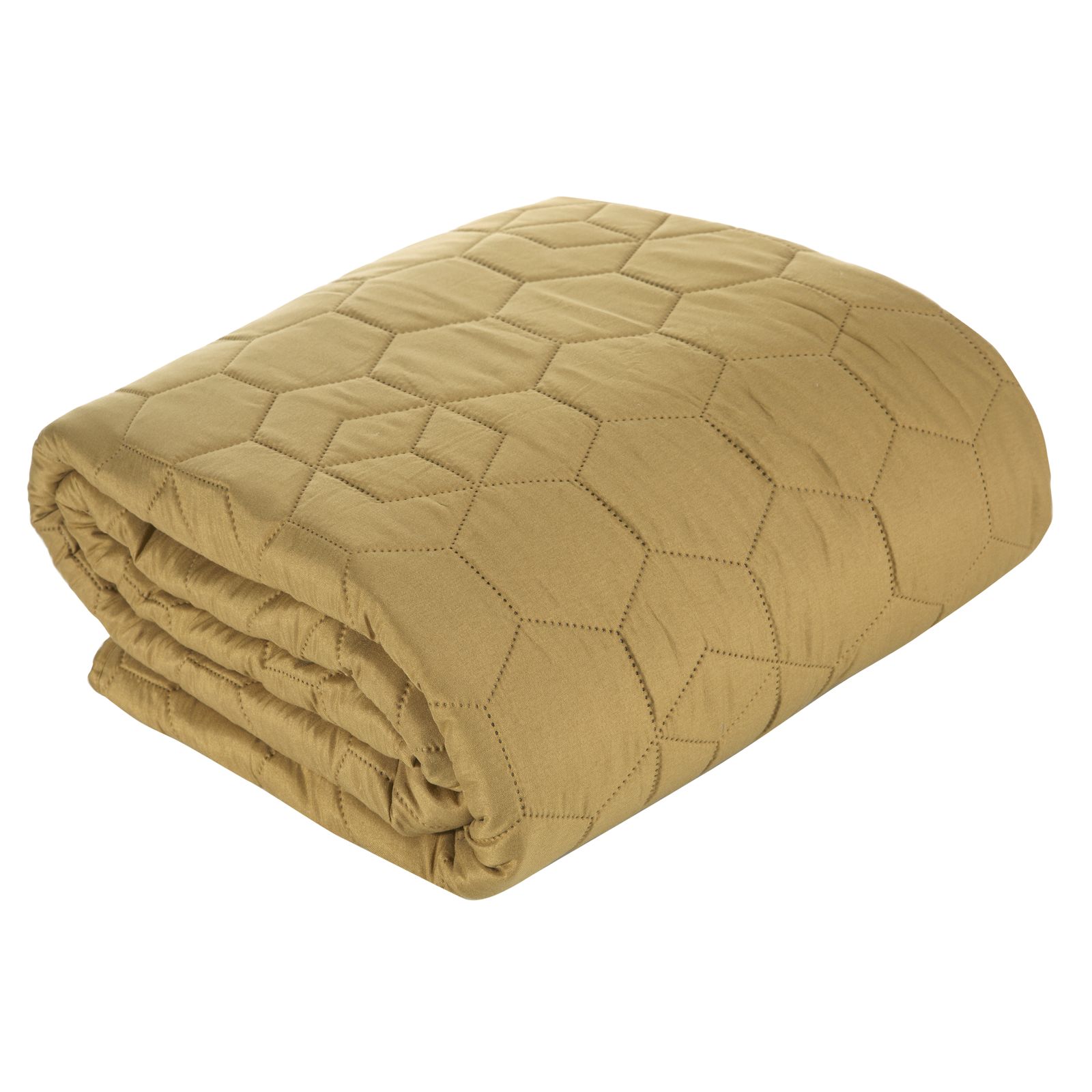 Cuvertura de Pat decorativa, Eurofirany, 170x210, VANESA, Verde inchis